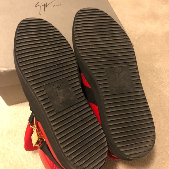 Giuseppe zanotti Red Sneaker - Picture 7 of 11